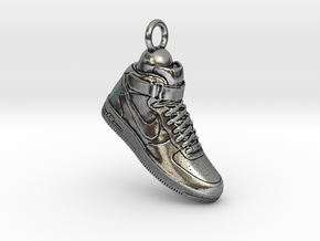 Nike Air Force 1 Pendant, Charm or keychain  in Antique Silver