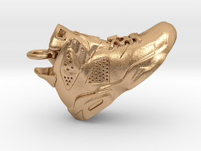 Nike Air Jordan 6 Pendant, Charm or Keychain. in Natural Bronze