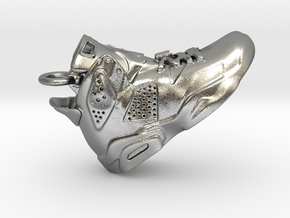 Nike Air Jordan 6 Pendant, Charm or Keychain. in Natural Silver