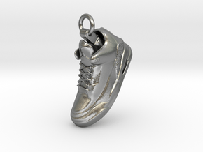 Nike Air Jordan 3 pendant, charm or keychain in Natural Silver