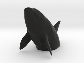 O Scale Leaping Orca Whale H in Black Premium Versatile Plastic