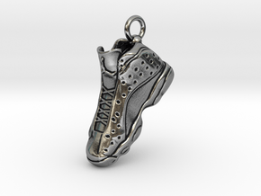 Nike Air Jordan 13 Charm Pendant in Antique Silver
