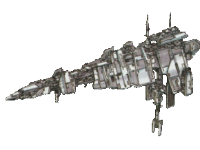 Sith Derriphan battleship in Tan Fine Detail Plastic