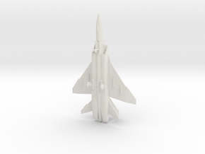 F-46A Interceptor (w/Landing Gear + Hardpoints) in White Natural Versatile Plastic: 1:200