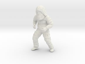 Six Million Dollar Man  - BIGFOOT - 7.5 inches in White Natural Versatile Plastic