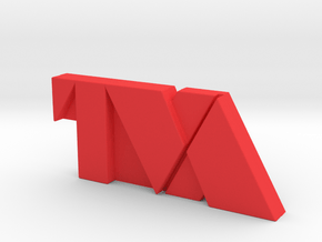TVA PIN Incomplete ⛧ VIL ⛧ in Red Processed Versatile Plastic