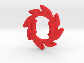 Bey Dragoon G Attack Ring (4 colors) in Red Processed Versatile Plastic