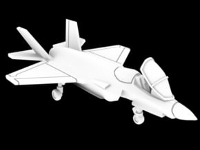 1:350 Scale F-35B Lightning II (Clean)s in White Natural Versatile Plastic