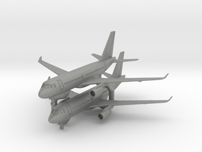 A318 & A319 in Gray PA12: 1:600