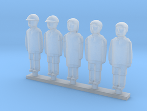 Capsule Children Group in Smooth Fine Detail Plastic