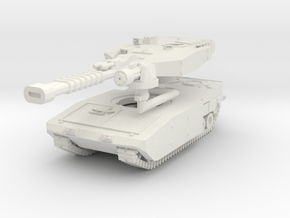 MG144-TarF03 Leopard 2X8 MBT in White Natural Versatile Plastic