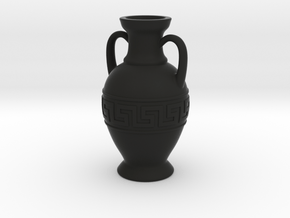 Ancient Greek Amphora jewel in Black Premium Versatile Plastic