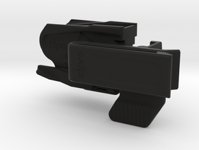 Glock 17 19 22 23 31 32 Ultra Slim Trigger Holster in Black Natural Versatile Plastic