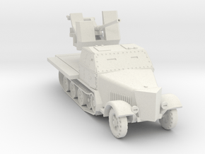 Sd.Kfz. 7/2 3,7cm Flak 37 1/144 in White Natural Versatile Plastic