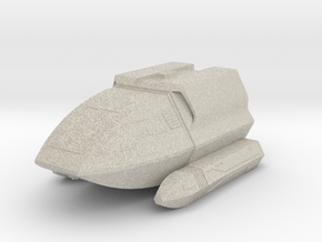 Shuttle Type 6 for Star Trek Adventures in Natural Sandstone