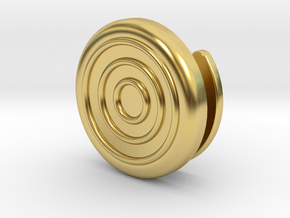3DStick+ Metal (3DS Circle Pad) in Polished Brass