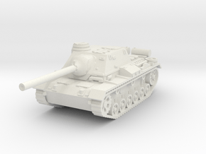 SU-85I Tank 1/100 in White Natural Versatile Plastic