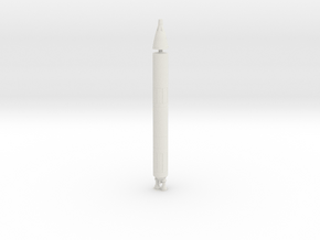 Gemini Titan II in White Natural Versatile Plastic: 1:500