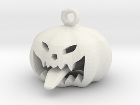 Pumkin With Tongue in White Natural Versatile Plastic