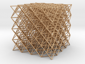 512 Tetrahedrons in Natural Bronze