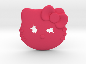 HELLO Chucky Pendant  ⛧ VIL ⛧ in Pink Processed Versatile Plastic