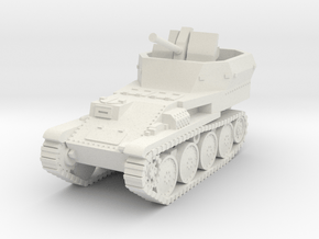 Flakpanzer (38t) 1/120 in White Natural Versatile Plastic