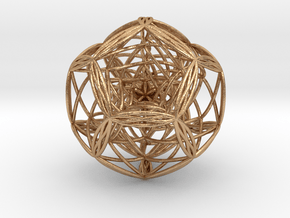 Blackhole in dodecahedron in Natural Bronze