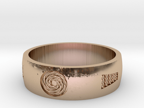 Ornamental Ring for her  in 14k Rose Gold