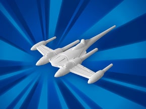 (MMch) NB-1S Royal Bomber in White Natural Versatile Plastic