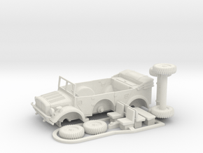 HORCH 108 4x4 TYPE a1 (1:30) in White Natural Versatile Plastic