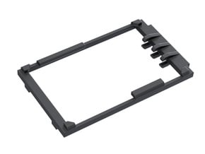 KR Revenge VERSO board Adapter in Black Natural Versatile Plastic