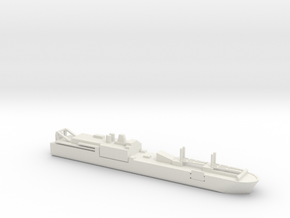 1/700 Scale USNS Shughart T-AKR-295 in White Natural Versatile Plastic