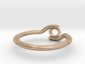 Engagement ring #Nut in 14k Rose Gold: 5 / 49