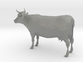 HO Scale Cow in Gray PA12