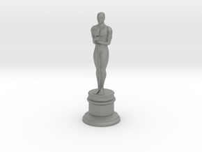 Award Trophy Replica (50% Scale) Inspired by Oscar in Gray PA12