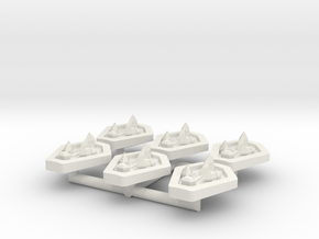 PH101 Pylonaz Cutter (6) in White Natural Versatile Plastic