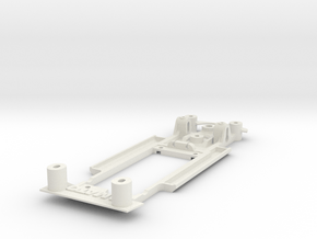 Chassis for Pioneer Mustang/Camaro in White Natural Versatile Plastic