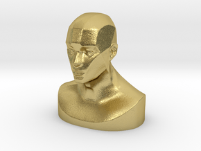 "Mr. McHar" Head Reference in Natural Brass