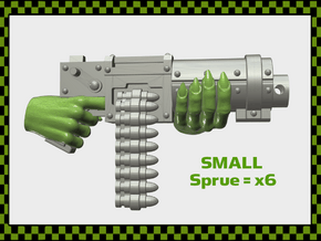 Ole' Vikas : Orc Gun Set in Smooth Fine Detail Plastic: Small