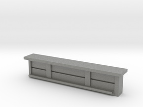 Bar Counter (straight) 1/24 in Gray PA12