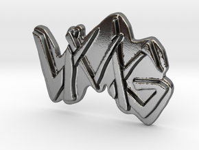 VMG Pendant in Polished Silver