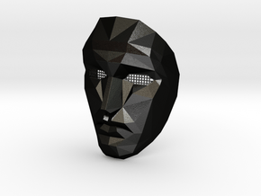 Frontman mask from Squid game | Metal in Matte Black Steel