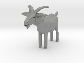 TT Scale Goat in Gray PA12