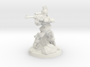 Space Persian Rifleman in White Natural Versatile Plastic