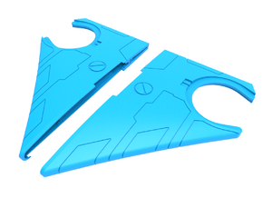 Classic Aircraft Wings in Tan Fine Detail Plastic