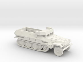 Sd.Kfz. 251A with Map Table 1/120 in White Natural Versatile Plastic