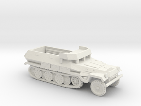 Sd.Kfz. 251A with Map Table 1/100 in White Natural Versatile Plastic