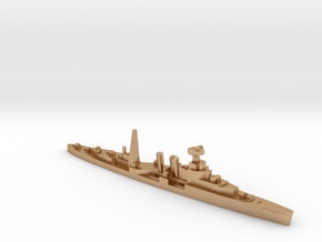 HMS Coventry (masts) cruiser 1:1400 WW2 in Natural Bronze