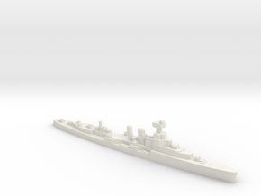 HMS Coventry cruiser 1:1400 WW2 in White Natural Versatile Plastic