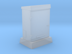 Railway Trackside Electrical Cabinet #2 in Smoothest Fine Detail Plastic